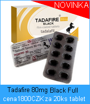 Tadafire 80mg Black